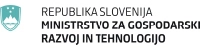 Logo ministrstvo za gospodarki razvoj